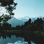 NZ - Mt. Cook reflekteres i verdens mest fotofgraferde sø Lake Matheson
